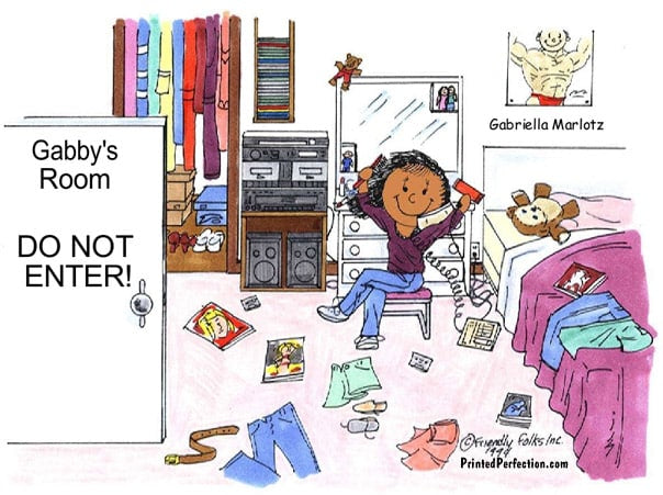 Teenage Girl's Room - Friendly Folks image 1