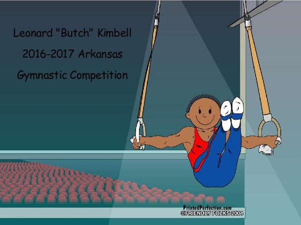 Gymnastics, Gymnast, Male - Friendly Folks image 1