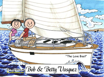 Sailing, Couple - Friendly Folks image 0