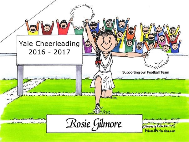 Cheerleader, Female - Friendly Folks image 0