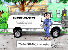 Service Van - White, Female - Friendly Folks image 0