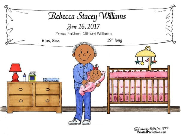 New Baby Girl, Single Dad - Friendly Folks image 1