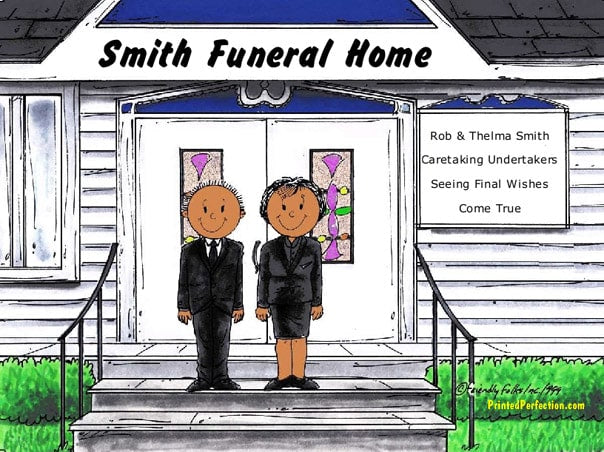 Funeral Director, Couple - Friendly Folks image 1