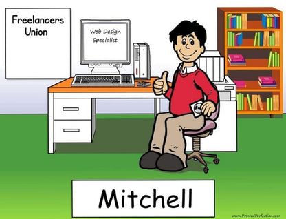 Computer User, Male - Name That Toon image 0